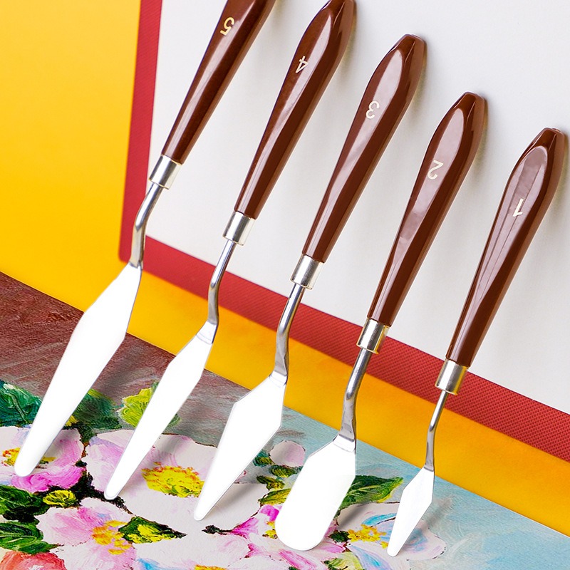 Drawknife Blade - Sanatçılar için Boya Spatula Seti Yağlıboya