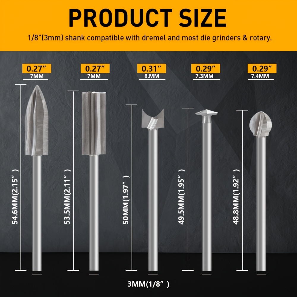 11 adet HSS gravür matkap uçla - Wood Chisel Set incelemesi ve fiyatı